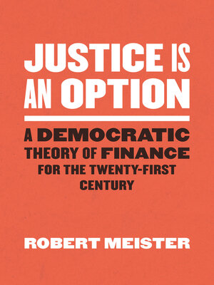 cover image of Justice Is an Option
